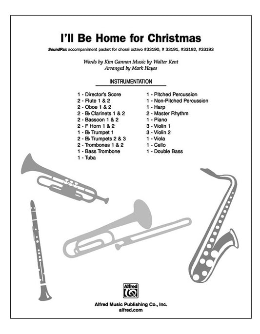 I'Ll Be Home For Christmas Soundpax