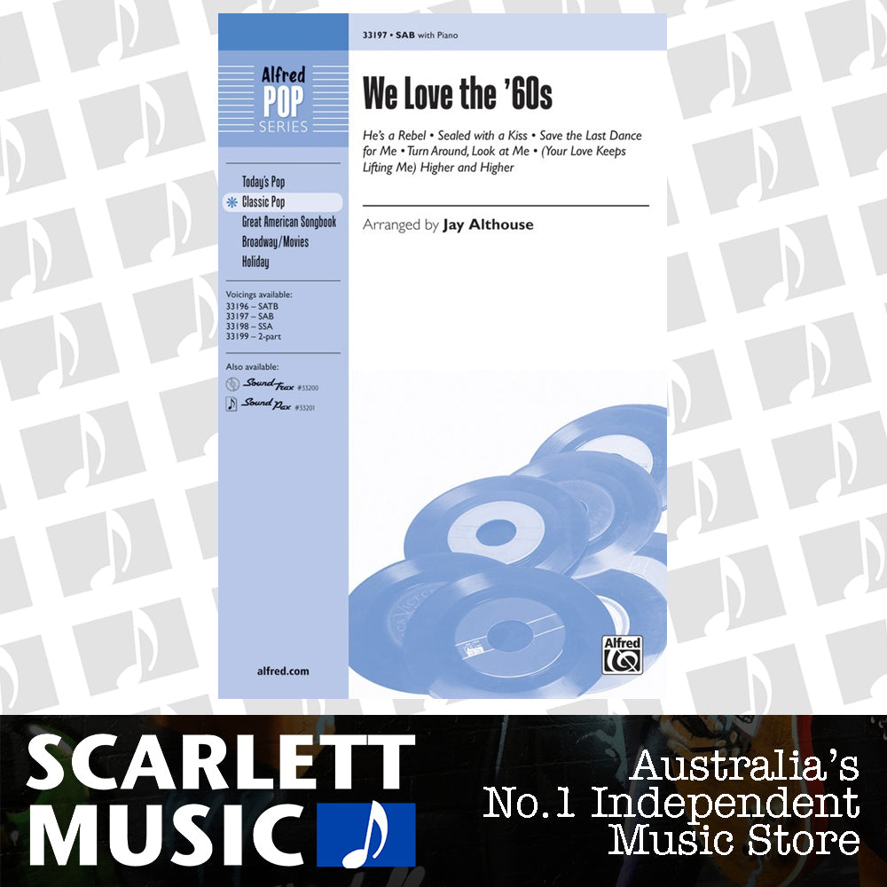 We Love the 60's SAB Choral Sheet Music — view 2