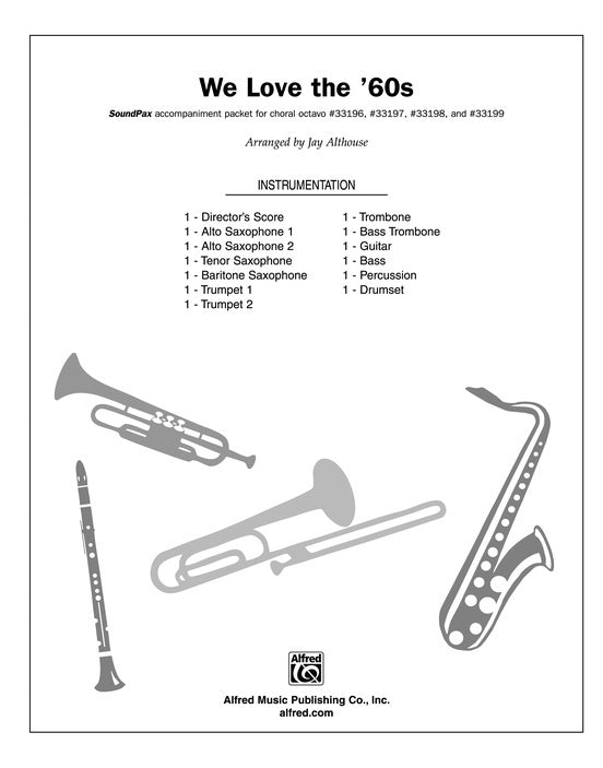 We Love the 60's Choral Sheet Music