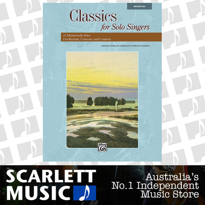 Classics For Solo Singers Med High Book — view 2