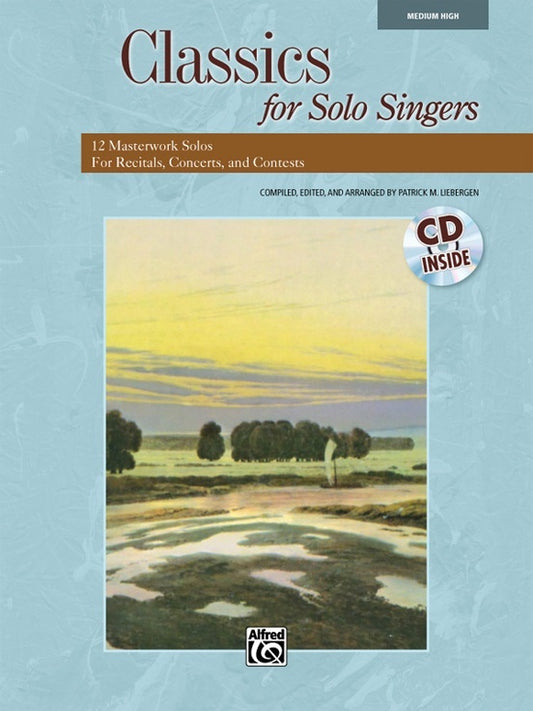 Classics For Solo Singers Book/CD Med High