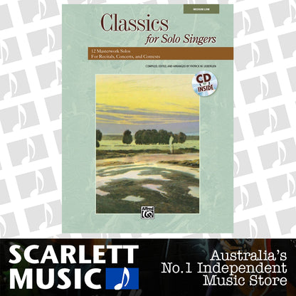Classics For Solo Singers Book/CD Med Low — view 2