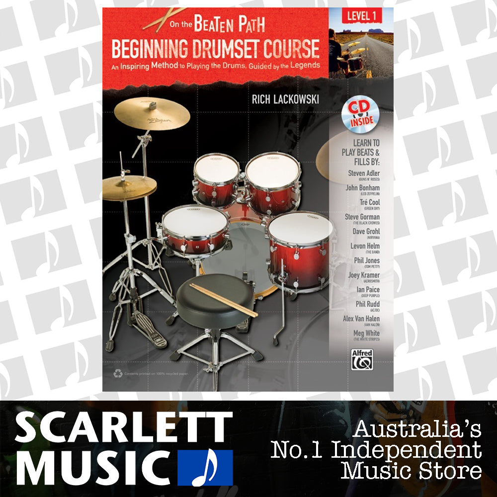 On The Beaten Path Drumset Course 1 Book/CD — view 2