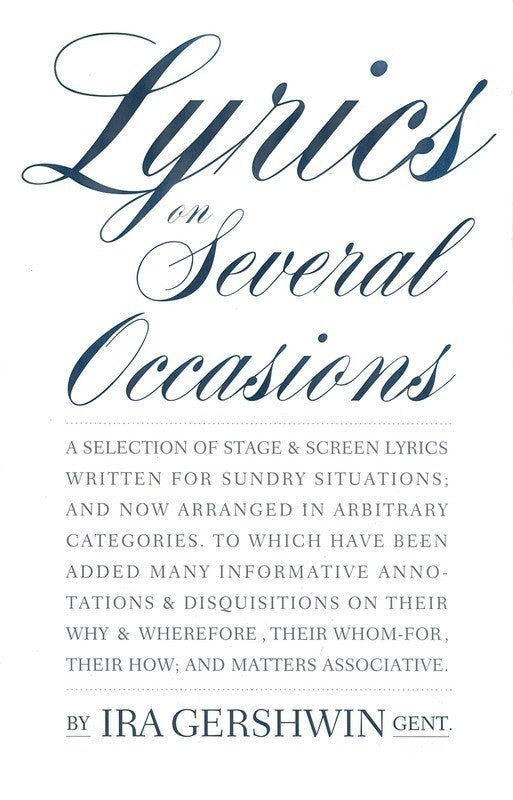 Lyrics On Several Occasions (Soft)