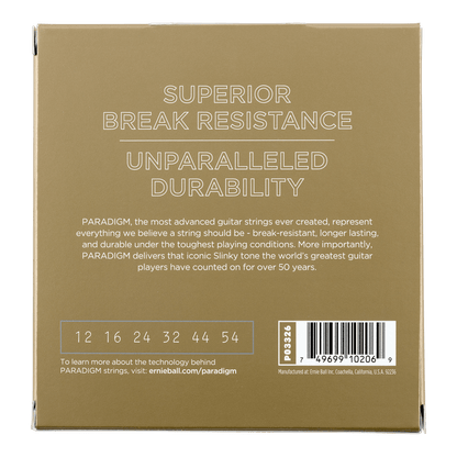 Ernie Ball Paradigm Medium Light 80-20 Bronze Acoustic Guitar Strings 12-54 Gauge, 3 Pack — view 2