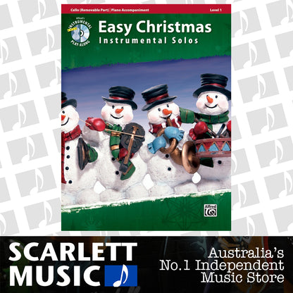 Easy Christmas Instrumental Solos Cello Book/CD — view 2