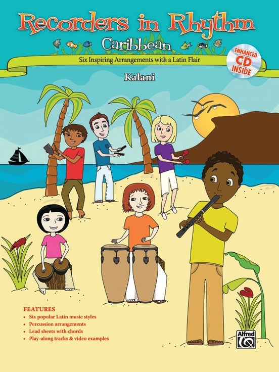 Recorders In Rhythm Caribbean Book/CD