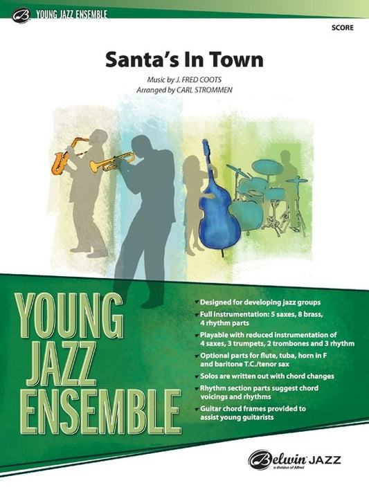 Santa's In Town Junior Ensemble Gr 2 Conductor Score