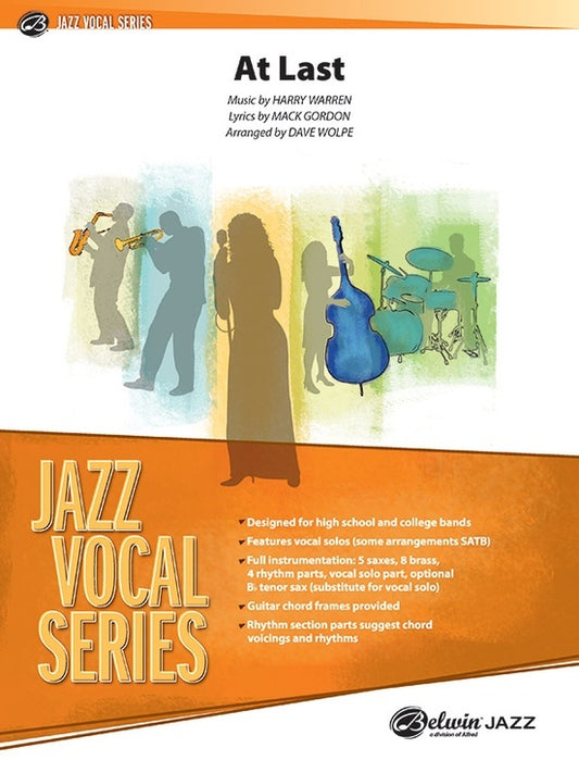 At Last Jazz Ensemble Sheet Music Grade 3