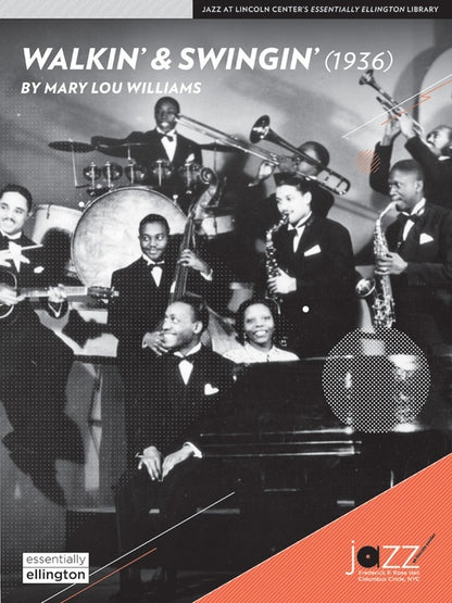 Walkin' and Swingin' Jazz Ensemble Sheet Music Grade 4