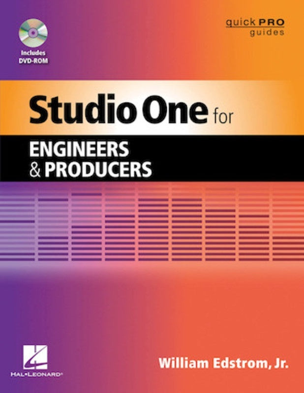 Studio One For Engineers And Producers Book/DVD-Rom