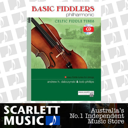 Basic Fiddlers Philharmonic Celtic Fiddle ViolaBook/CD — view 2