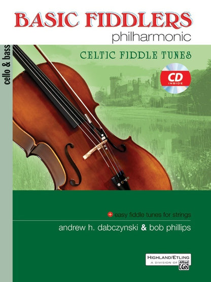 Basic Fiddlers Philharmonic Celtic Fiddle Vc Book/CD