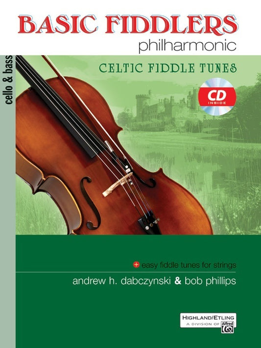 Basic Fiddlers Philharmonic Celtic Fiddle Vc Book/CD