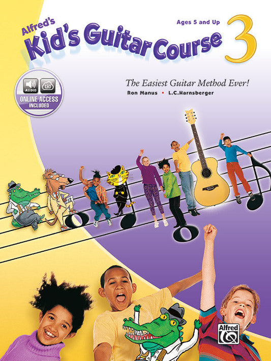 Alfred's Kids Guitar Course 3 BK/OA
