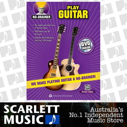 No-Brainer Play Guitar Book/DVD — view 2