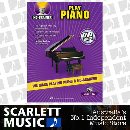 No-Brainer Play Piano Book/DVD — view 2