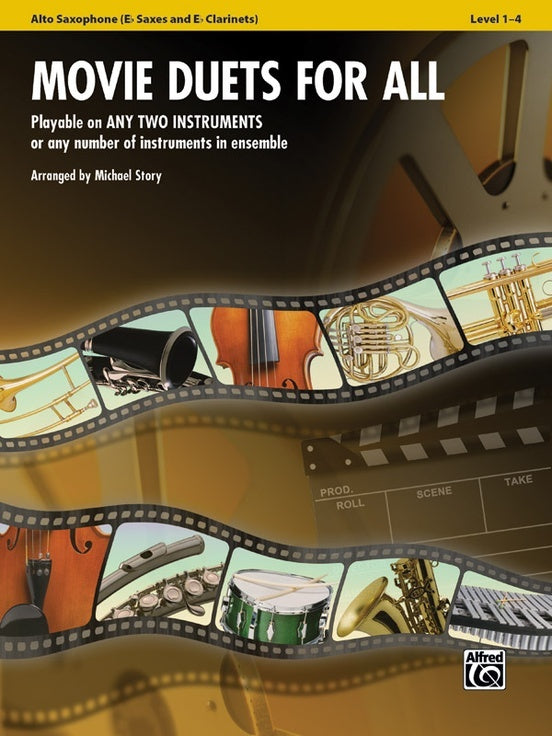 Movie Duets For All Alto Sax