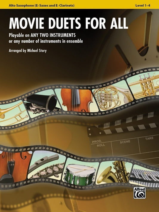 Movie Duets For All Alto Sax