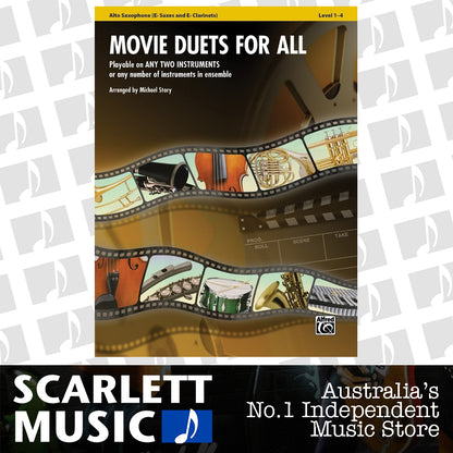 Movie Duets For All Alto Sax — view 2