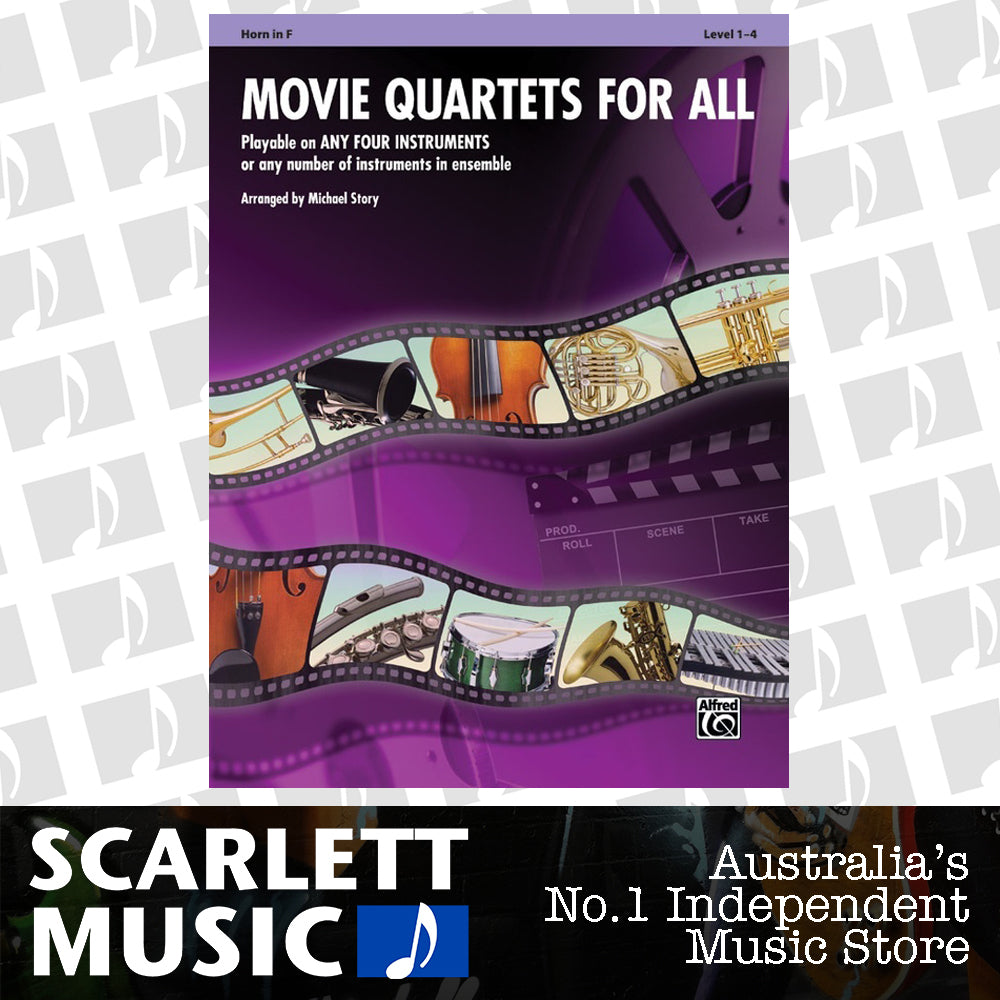 Movie Quartets For All Horn — view 2