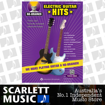 No-Brainer Electric Guitar Hits Easy Guitar Tab — view 2