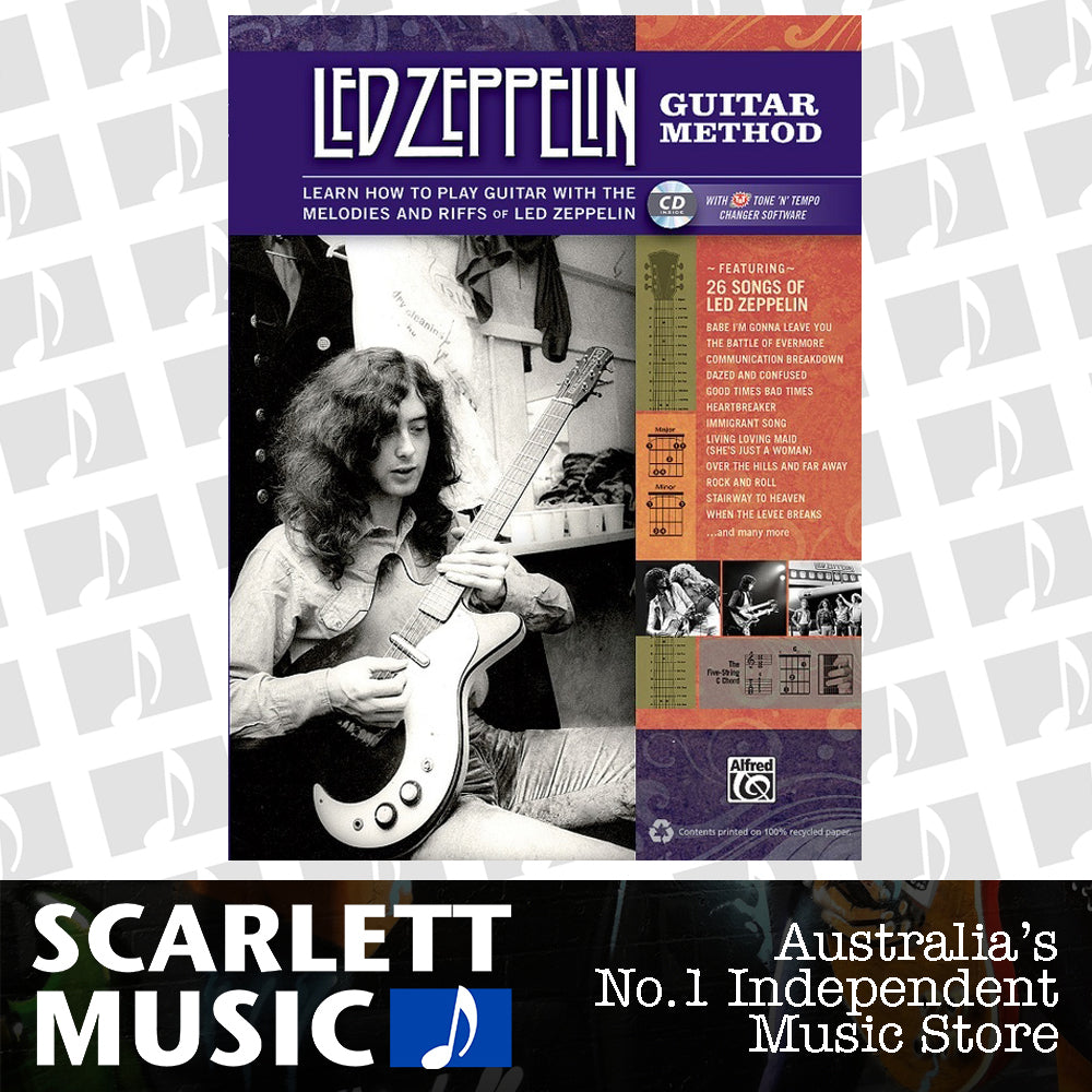 Led Zeppelin Guitar Method BookCD — view 2