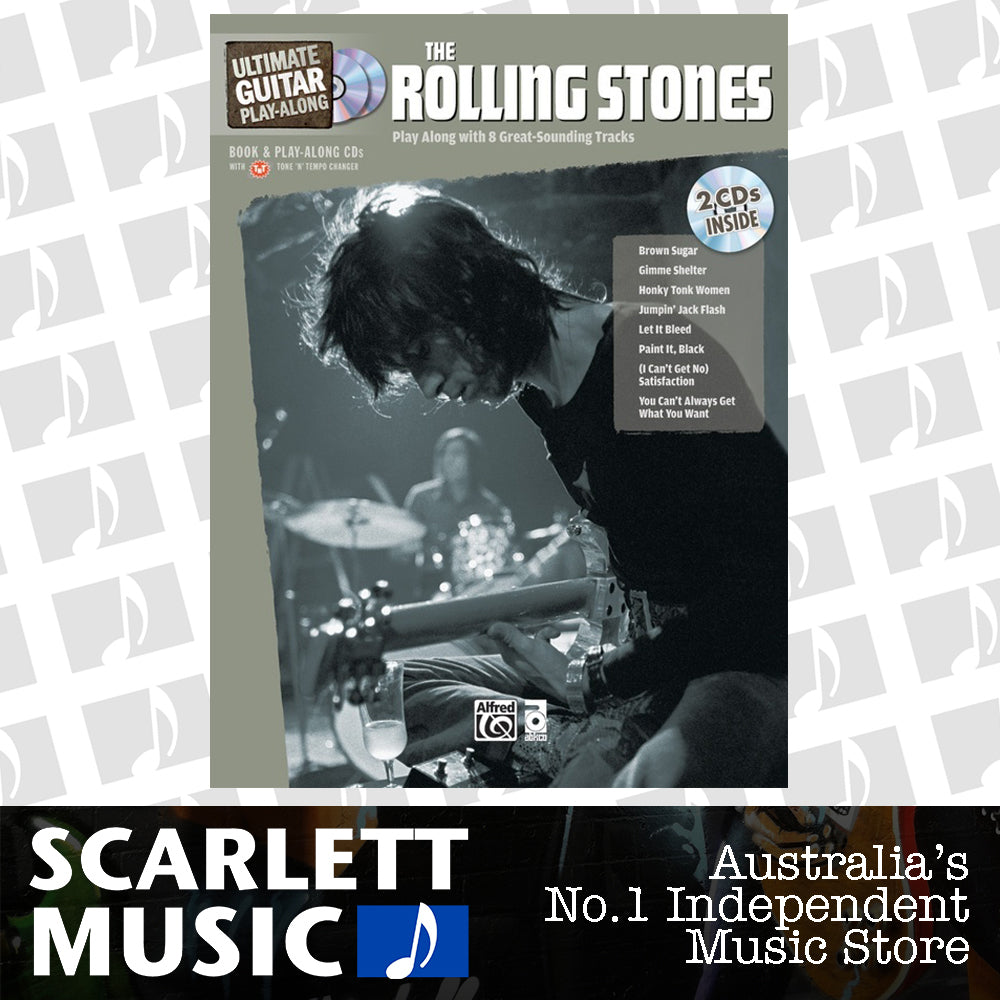 Ultimate Guitar Playalong Rolling Stones Book and CD — view 2