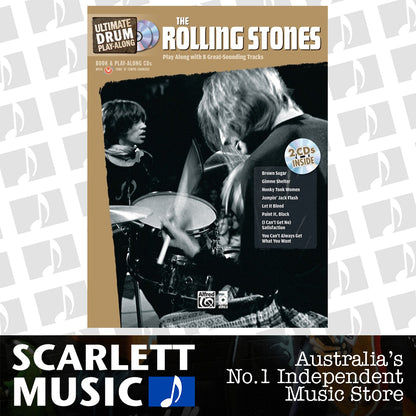 Ultimate Drum Playalong Rolling Stones Book and CD — view 2