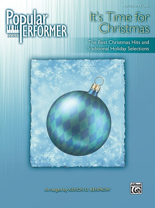 Popular Performer Its Time For Christmas Adv Piano