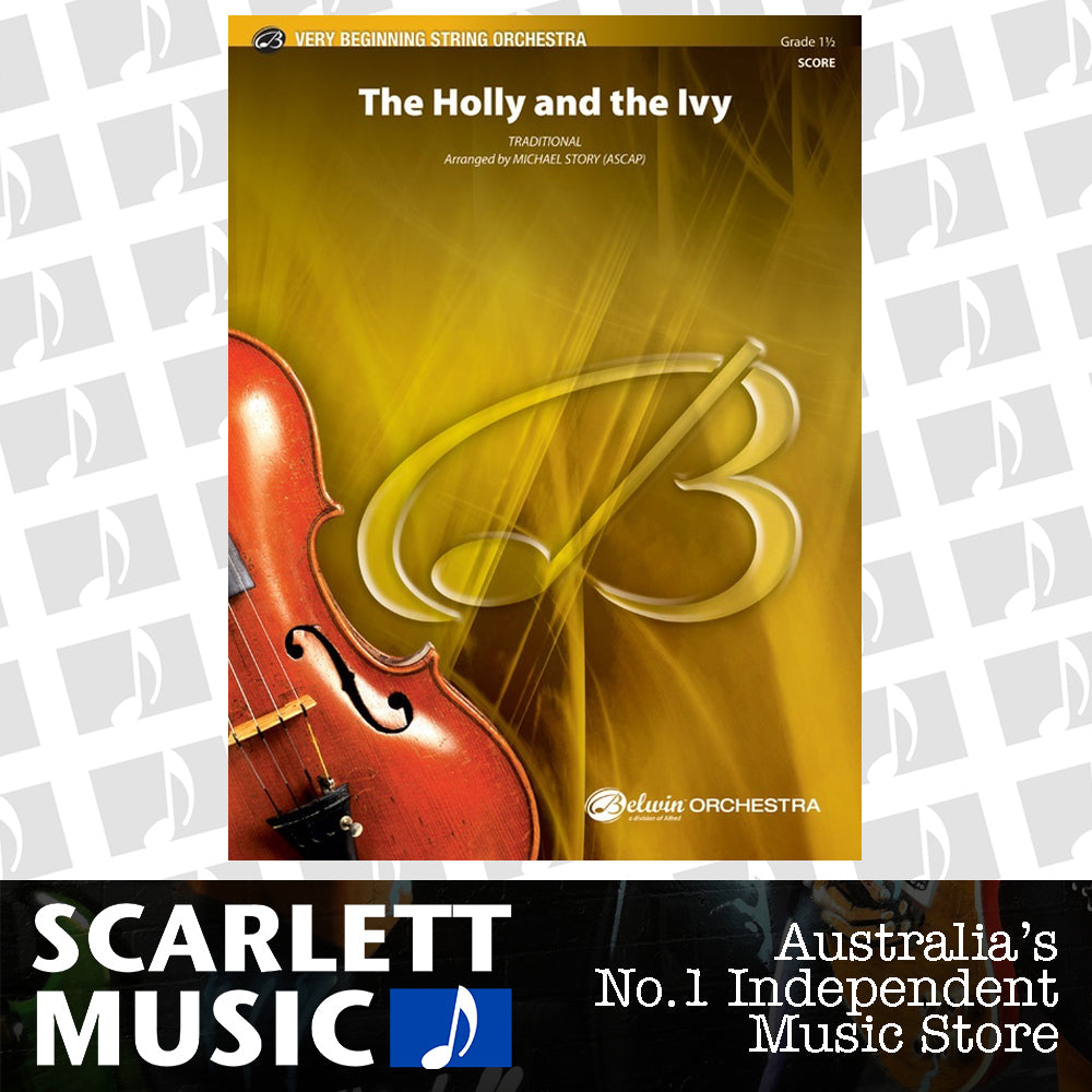 Holly and the Ivy String Orchestra Sheet Music Gr 1.5 — view 2