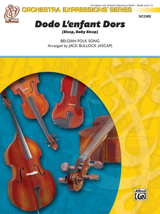 Dodo Lenfant Dors Sleep Baby Sleep String Orchestra Gr 1.5