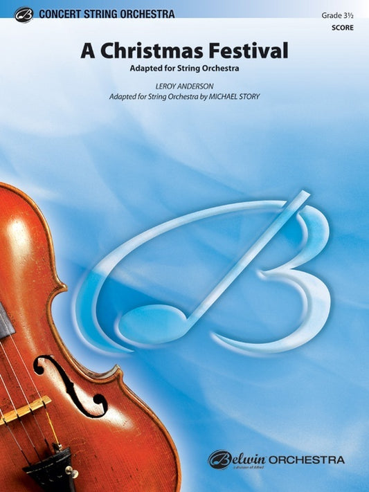 Christmas Festival String Orchestra Sheet Music Gr 3.5
