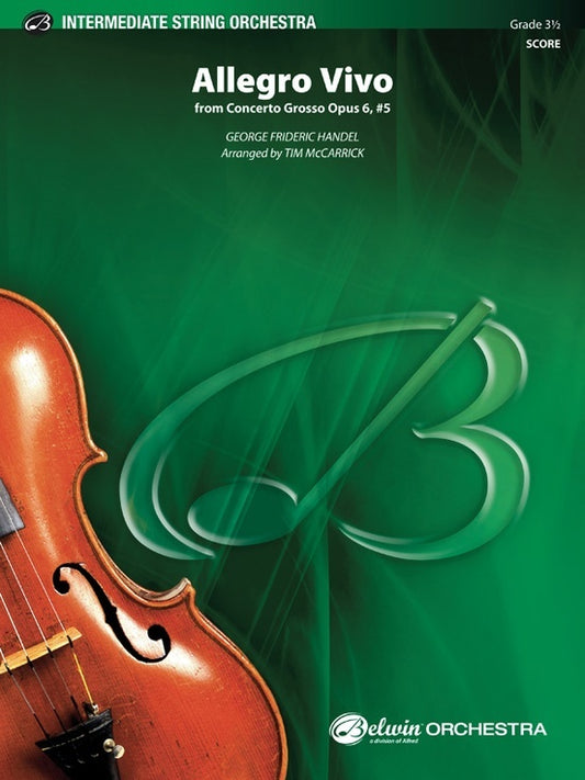Allegro Vivo String Orchestra Sheet Music Grade 3.5