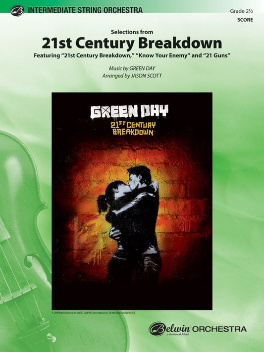 21st Century Breakdown Selections String Orchestra Sheet Music Grade 2.5
