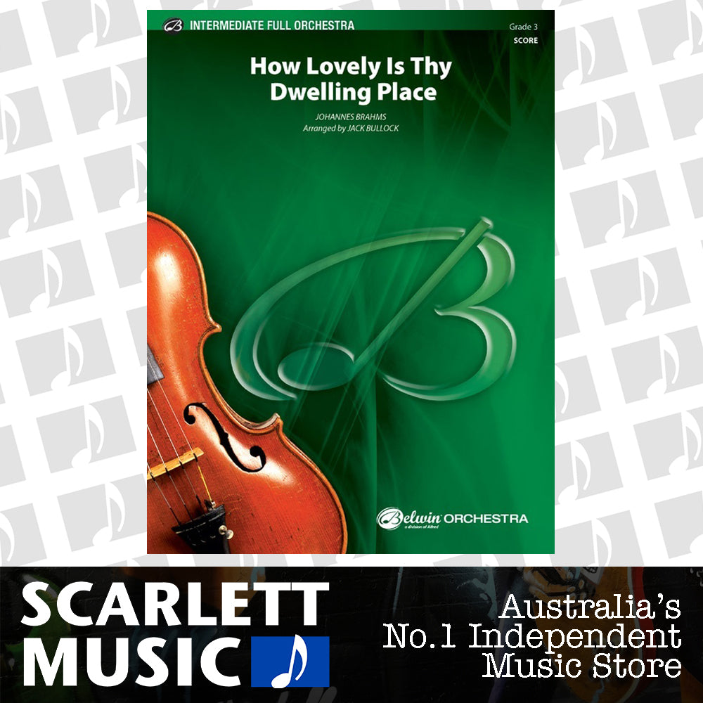 How Lovely Is Thy Dwelling Place Full Orchestra Gr 3 Score — view 2