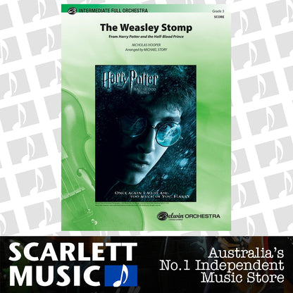 Weasley Stomp from Harry Potter Full Orchestra Sheet Music Grade 3 Score — view 2