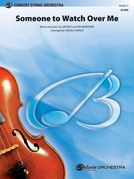 Someone to Watch Over Me String Orchestra Sheet Music Grade 3