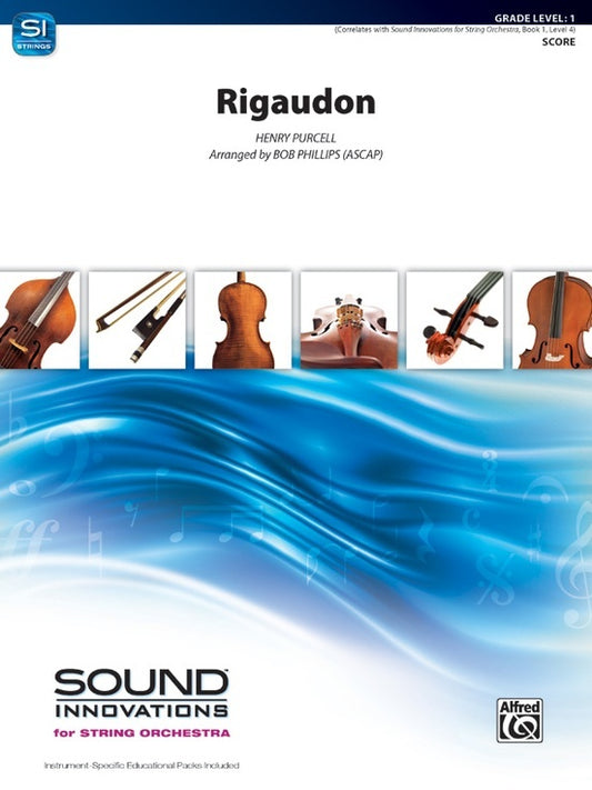 Rigaudon String Orchestra Gr 1 Conductor Score