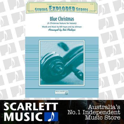 Blue Christmas String Orchestra Sheet Music Grade 2 — view 2