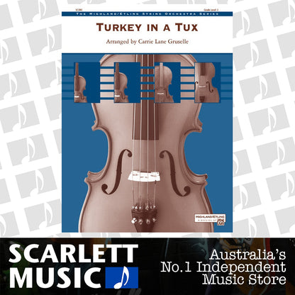 Turkey in a Tux String Orchestra Grade 2 Conductor Score — view 2