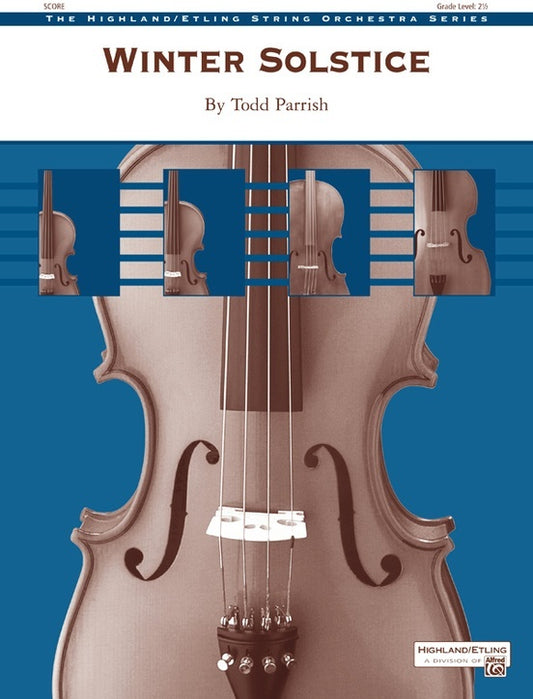 Winter Solstice String Orchestra Sheet Music Grade 2.5