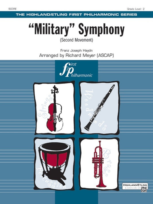 Military Symphony Full Orchestra Gr 2 Conductor Score