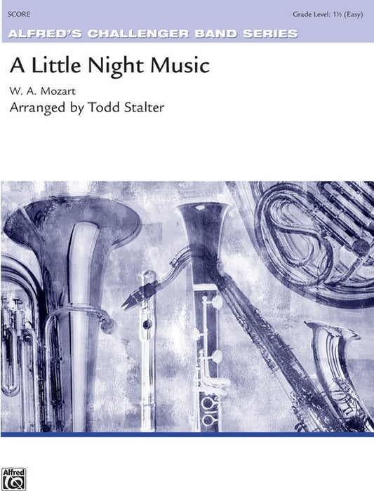 A Little Night Music Concert Band Sheet Music Grade 1.5