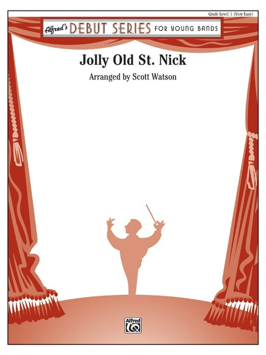 Jolly Old St Nick Concert Band Gr 1 Conductor Score