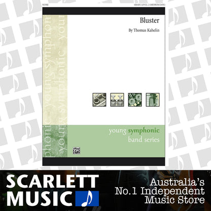 Bluster Concert Band Sheet Music Grade 2 — view 2