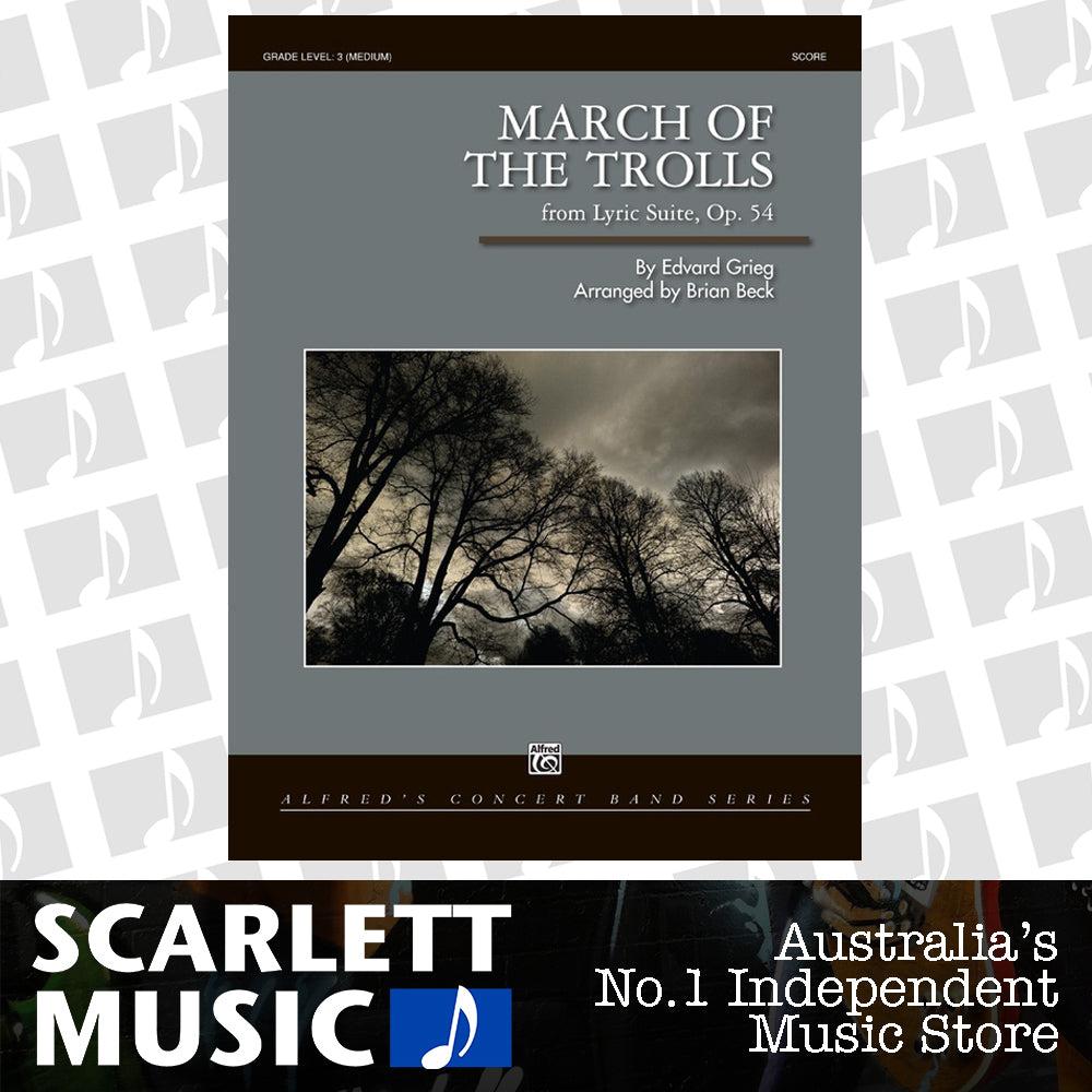 March Of The Trolls Concert Band Gr 3 — view 2