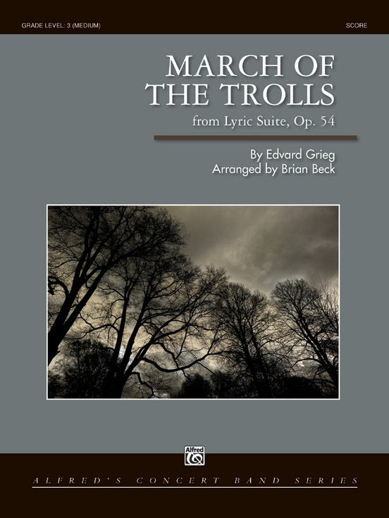 March Of The Trolls Concert Band Gr 3 Conductor Score