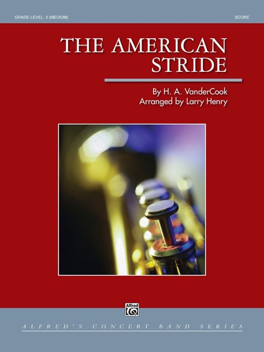 American Stride March Concert Band Sheet Music Grade 3