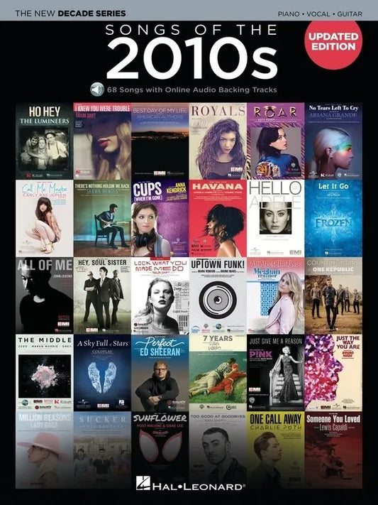Songs of the 2010s PVG Book - Updated Edition by Hal Leonard